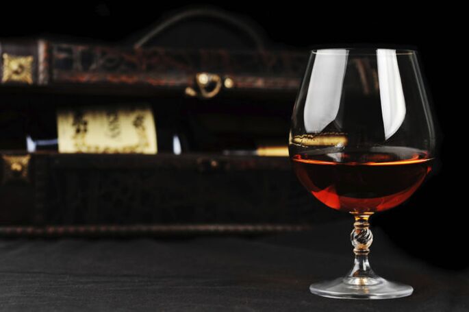 Cognac and its use for blood pressure