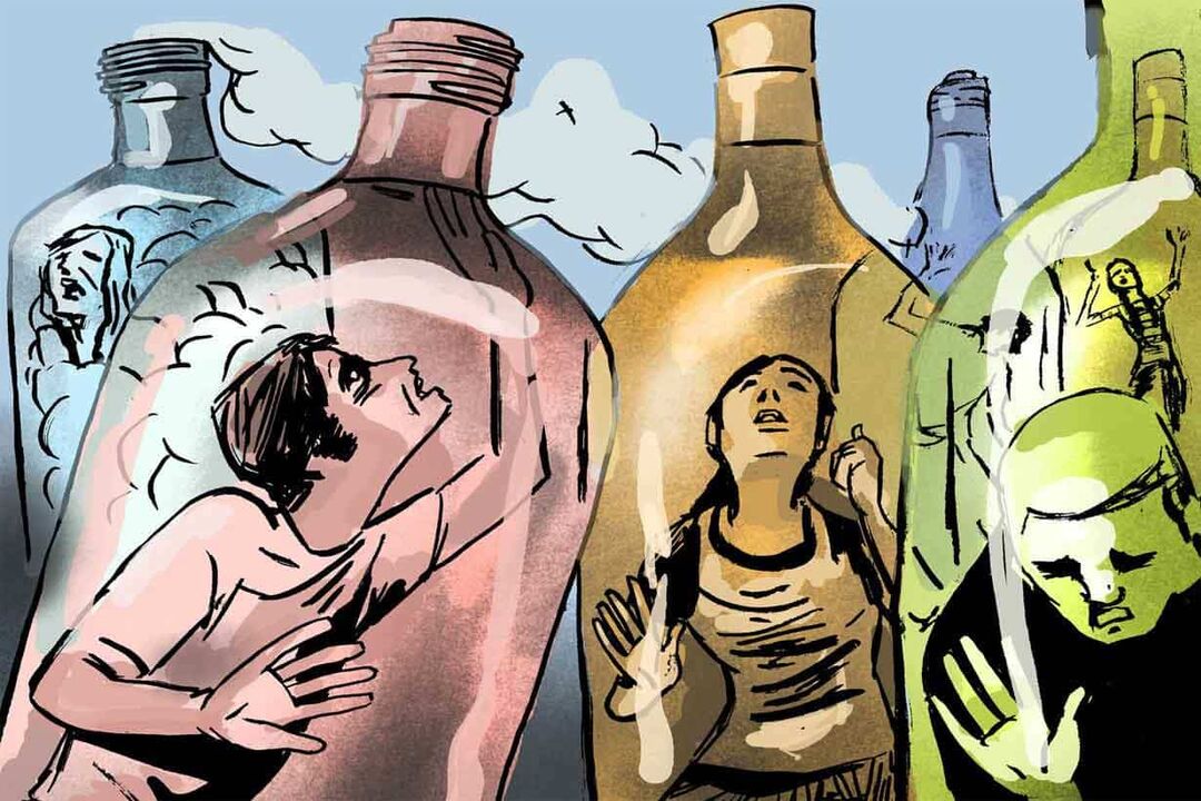 Damage from alcoholism